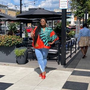 Stretchy plus size jeans